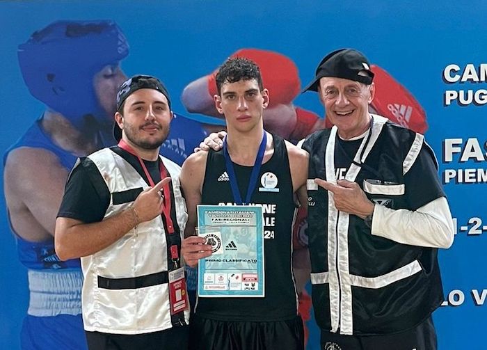Christian Iacopino campione regionale di pugilato