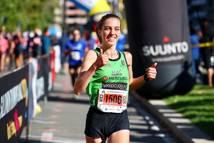 Nona Giovanna Selva sui 1500 metri ai Campionati italiani di Rieti
