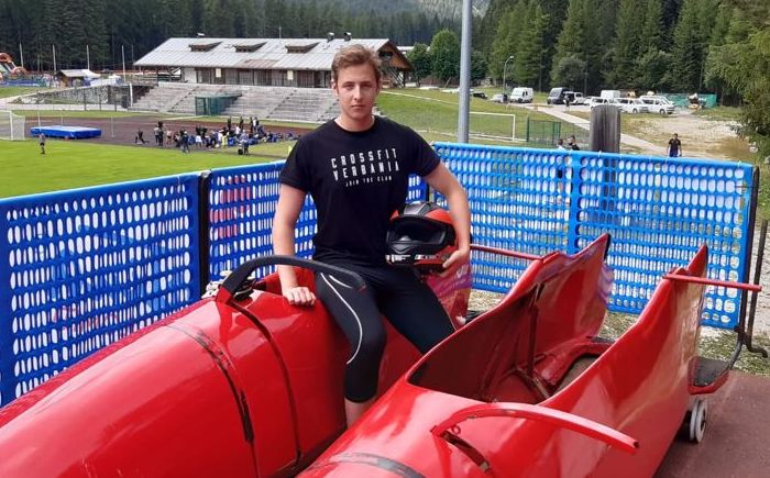 Buone prove per l'ossolano Marco Farina ai campionati italiani di bob  