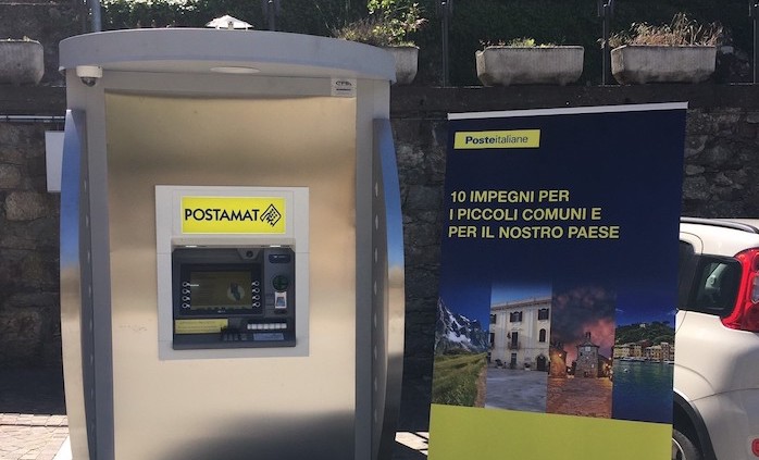 Montescheno e Villette: arriva il Postamat