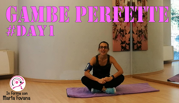 "Challenge Gambe Perfette", ecco le videolezioni di agosto per restare in forma con Marta Fovana