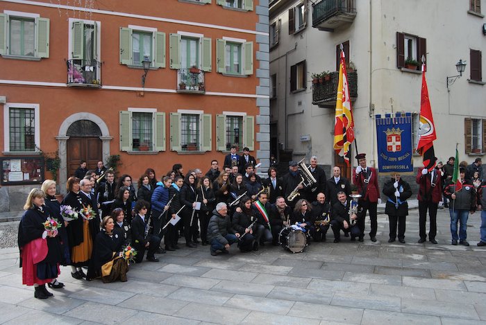 Festa della Repubblica: concerto in piazza del Corpo Musicale di Domodossola 