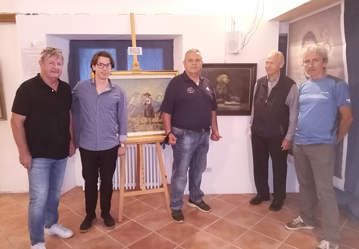 Inaugurata la mostra retrospettiva di Carlo Bossone a Formazza