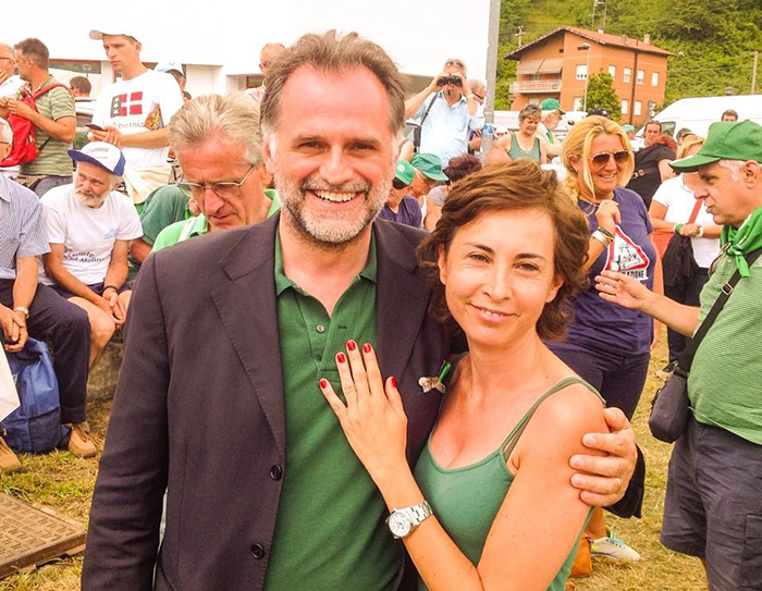 Il ministro del turismo Massimo Garavaglia lunedì a Domodossola per la presentazione della lista della Lega per Maria Elena Gandolfi sindaco