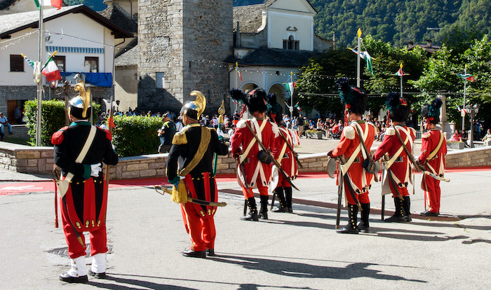 Al via i festeggiamenti per i 400 anni della Milizia di Bannio 