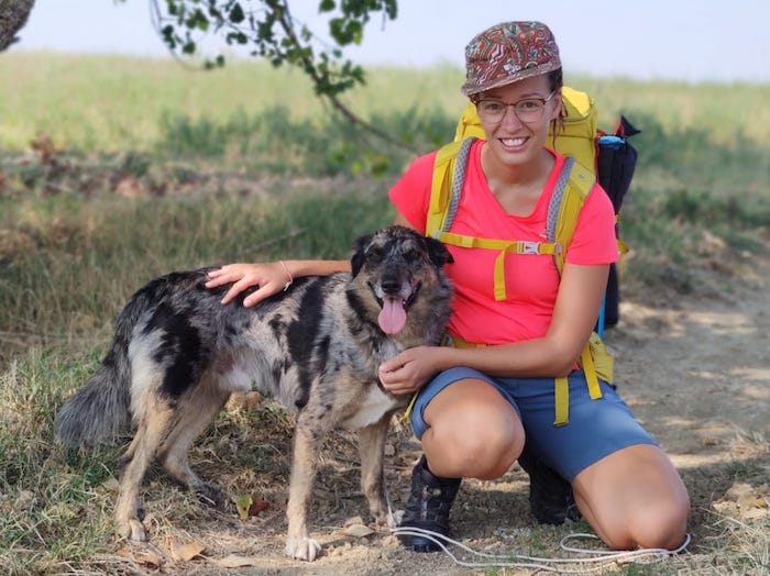 Il viaggio a piedi di Isabel Pirazzi: da Pallanzeno a Roma, con il fido Alan - Fotogallery