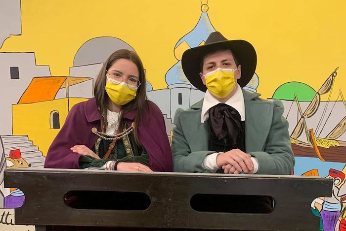 Carnevale: il Togn e la Cia in visita alle scuole domesi - Fotogallery