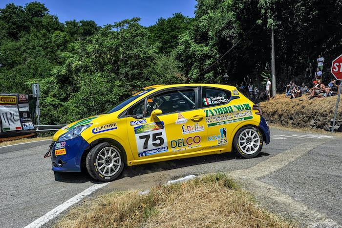 Rally: al Casentino Riccardo Tondina vince allo sprint il Peugeot Competition di categoria