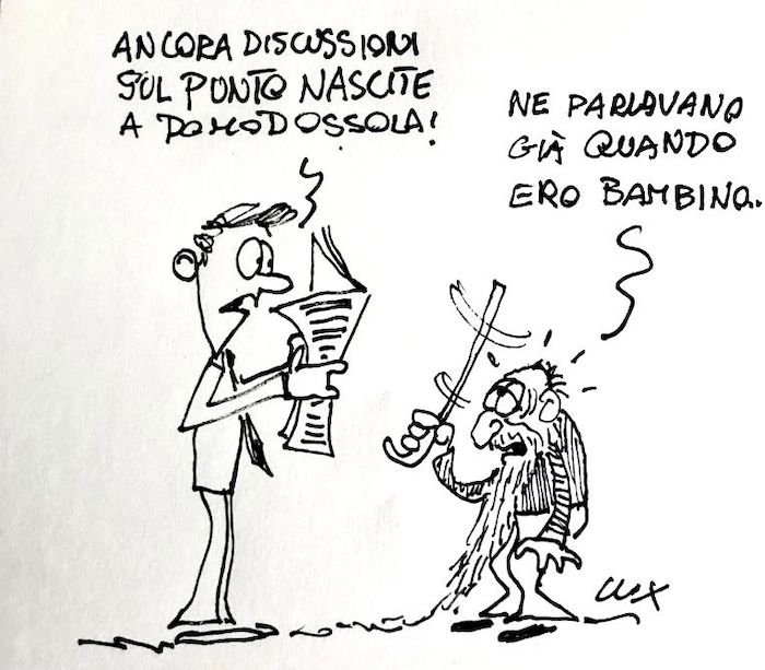 Punto nascite: la vignetta di Carlo Lux 