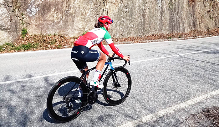 Elisa Longo Borghini partita per le Olimpiadi di Tokio