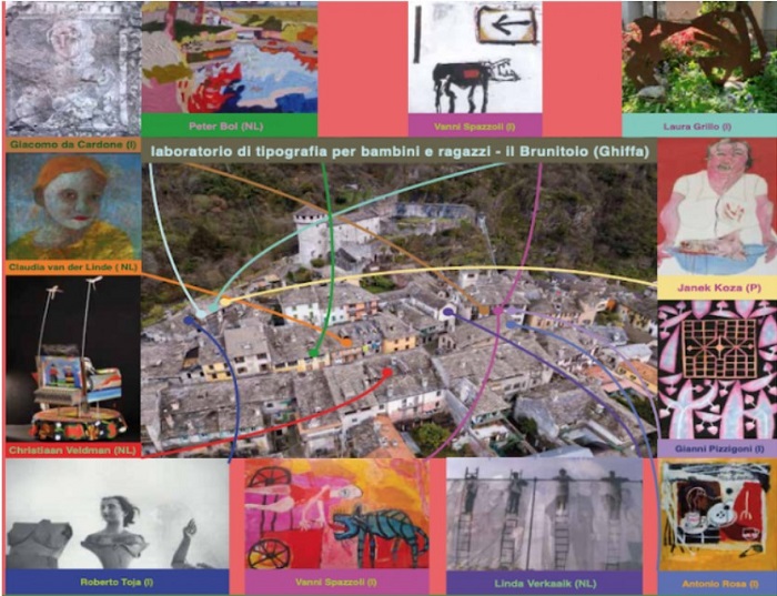 Oggi l’inaugurazione di “Friends and Chris”, mostra nel borgo di Vogogna