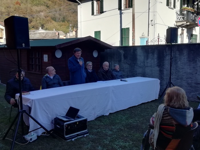 Inaugurata a Premosello la via dei murales della Val Grande