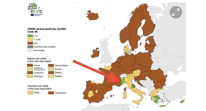 Il Piemonte resta regione “green” in Europa