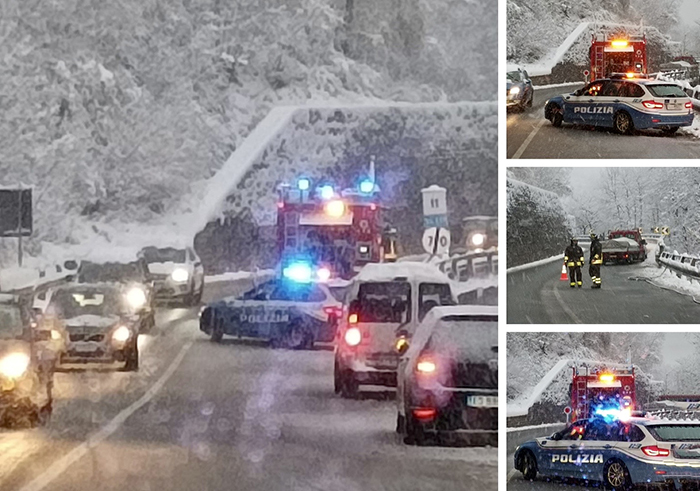 Forte fuga di gas lungo la 337 della valle Vigezzo: intervento di tecnici, Vvf e polizia
