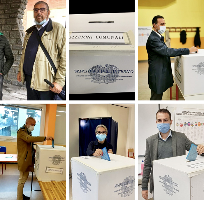 Domo: hanno votato i candidati sindaco. L’affluenza per ora sfiora il 14%. Aggiornamento alle 19