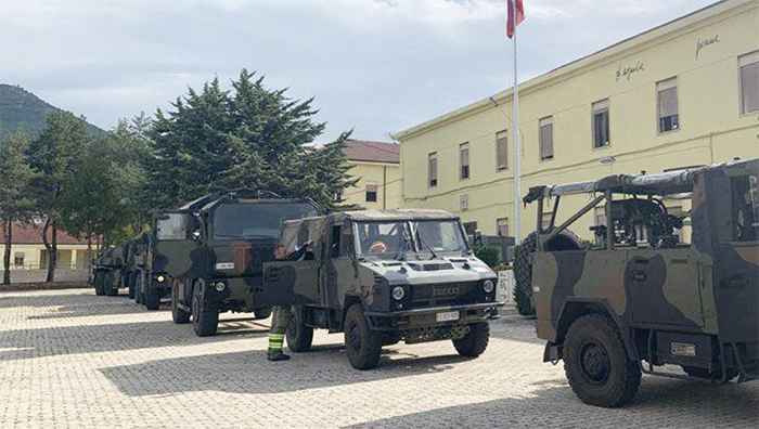 Militari a Domodossola per controllare i confini in vista del G20 di Roma