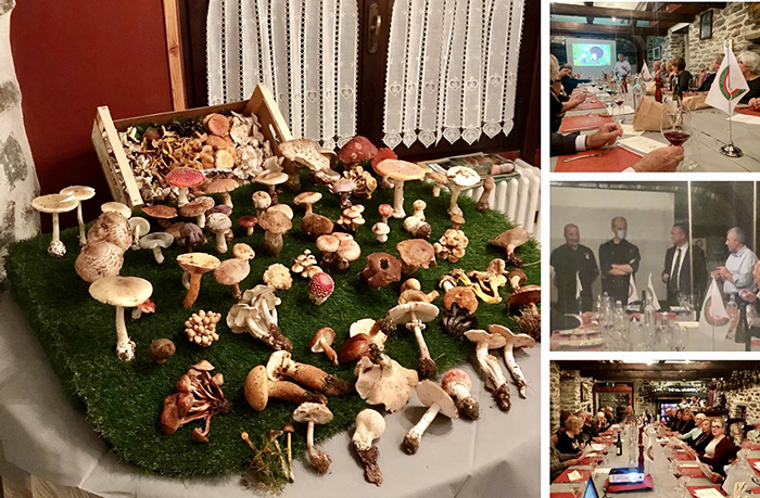 Dedicata ai funghi la serata ecumenica della Delegazione Valle Ossola dell’Accademia della Cucina Italiana