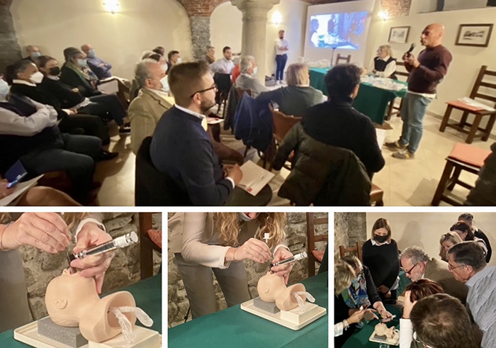 Concluso a Domo il corso con i migliori rianimatori neonatali  italiani