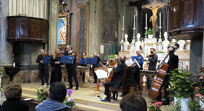 Laura Marzadori, primo violino della Filarmonica della Scala di Milano, in Collegiata a Domo per “I violini d'autunno” 