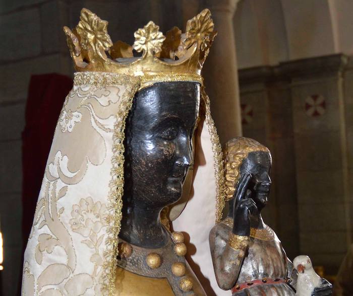 Domodossola: la Madonna di Oropa in Collegiata 