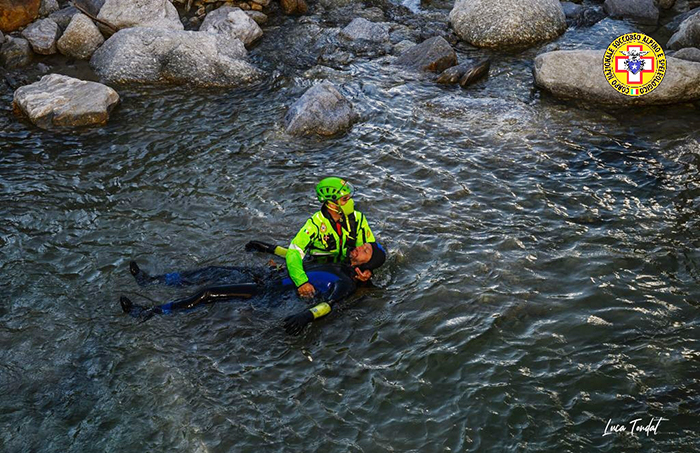 Medicina d’urgenza: concluso a Macugnaga il corso nazionale per il Soccorso alpino. Foto