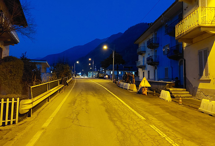 Beura: l’illuminazione pubblica a fasi alterne