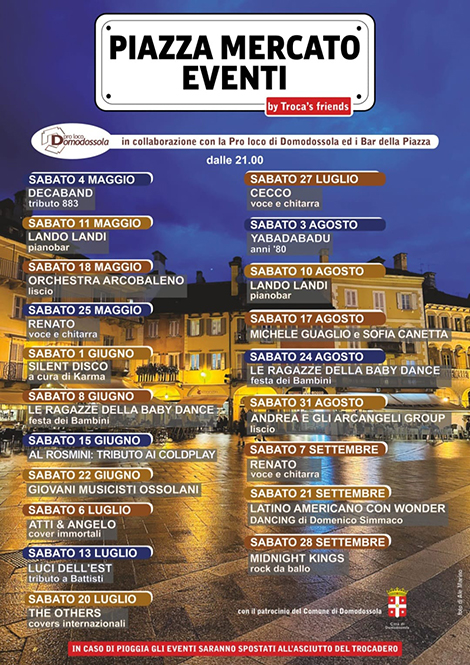 eventi piazza