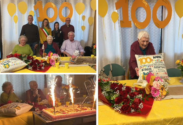 A Villa Presbitero festeggiati i 100 anni di Carla Benzio