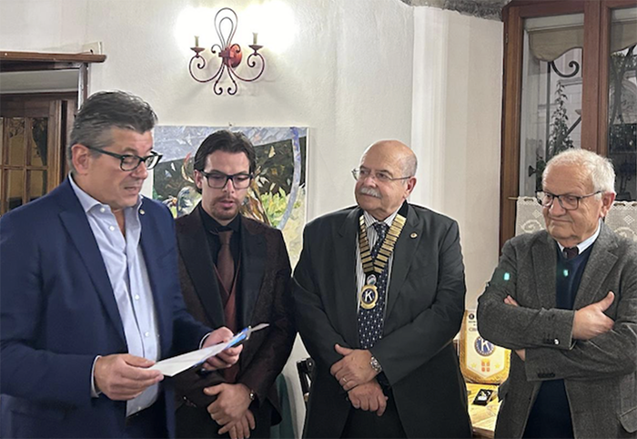 Kiwanis: brindisi al buon cibo e all'amicizia per la prima conviviale dell'anno 