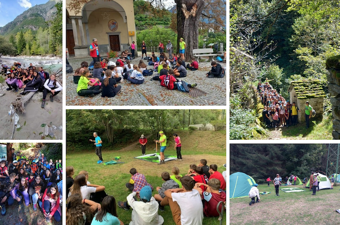 Due giorni di "scuola" all'aria aperta per i ragazzi del Rosmini 