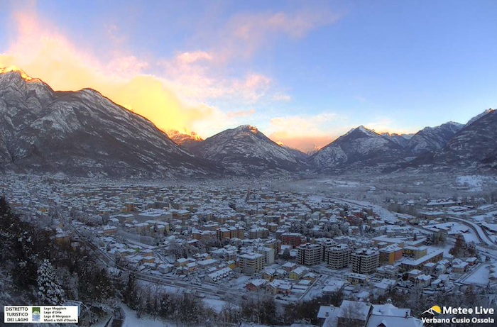 Dopo la neve, il freddo. Il clou in Formazza, nel Verbano la neve più precoce 