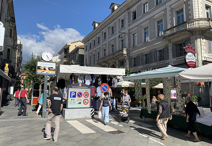Mercato di Domo: come cambiano sosta e circolazione 