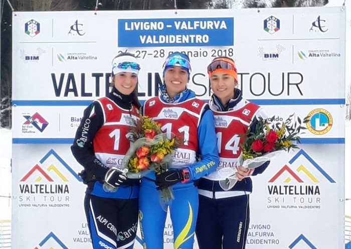 Buone prove di Lara Centamori e Michele Matli nella prima prova della Valtellina Ski Tour