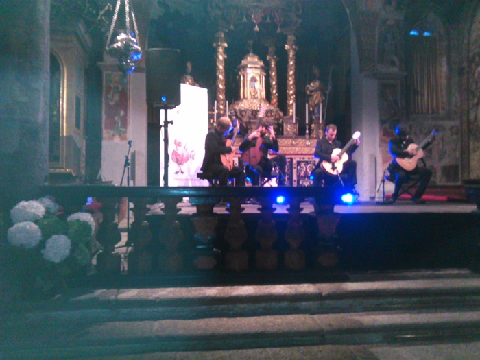Iniziata, nella chiesa S.Gaudenzio di Baceno, la 22^ edizione dell'Ossola Guitar Festival 