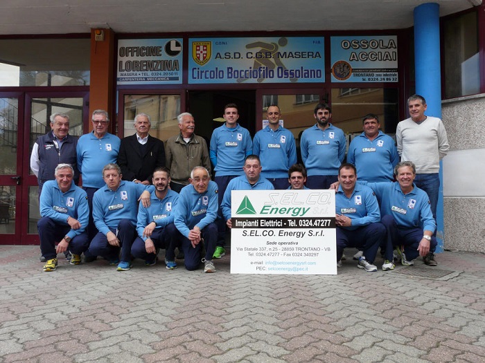 Bocce, altro match casalingo per il Masera 
