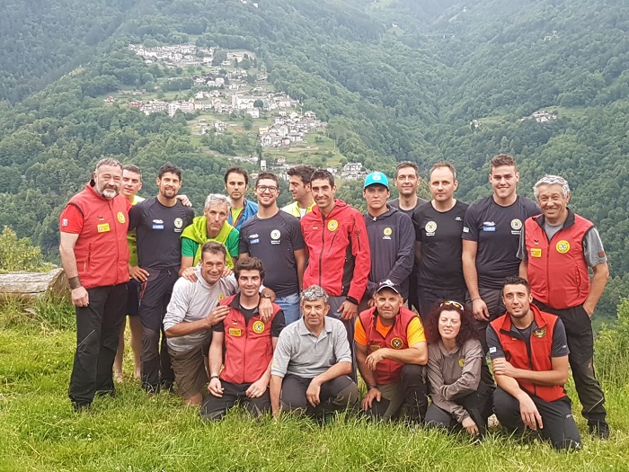 Esercitazione estiva del Soccorso Alpino di Bognanco. Fotogallery