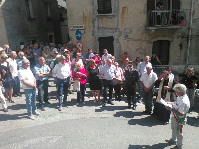 Toceno ha ricordato la convalescenza di Togliatti in Ossola. Fotogallery e video