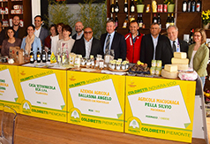 corta Produttori del Novarese e Vco a Expo con i vertici Coldiretti