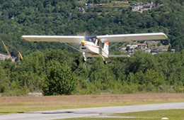 corta aviospuperfice masera decollo