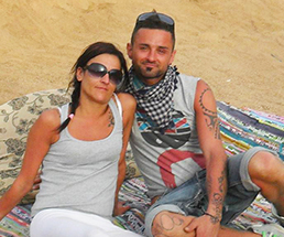 corta pelganta sabbia