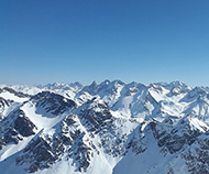 okcorta alpi cime neve