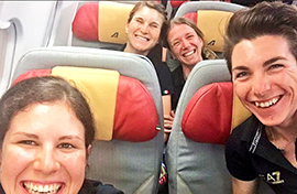 b elisa longo borghini aereo rio