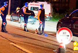 b posto blocco notte carabinieri polizia finanza