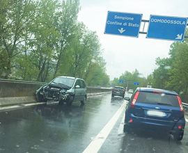 b incidente uscita domo ss