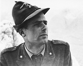 b testore ettore alpino cappello