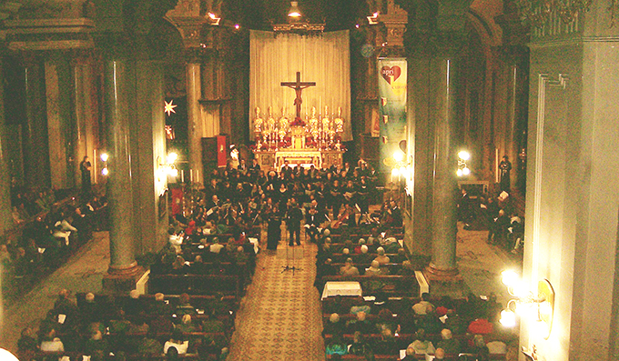 Ultimo concerto della Cappella Musicale del S. Monte Calvario per la stagione 2016 