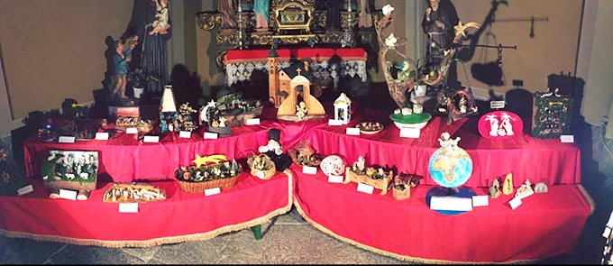 Mostra di presepi nella Chiesa di S.Lorenzo a Bognanco - Fotogallery