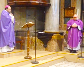 Gremita la Collegiata domese per la Festa della Cella di Rosmini. Videointerviste