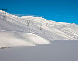 b interconnector tralicci neve