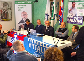 “Non basta una cena con Cirio”. Lega e FdI- An candidano Luigi Contessi a sindaco di Domo. Videointerviste